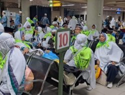 446 Jemaah Haji Kloter 7 BTH Tiba di Batam