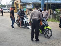 Apel Siap Siaga Kompi I Polres Inhu dan Vaksinasi Covid-19 Siang Hari Sukses