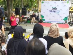 Perkuat minat Baca di Riau, Unilak dan Dinas Perpustakaan Arsip Hadir di Area CFD