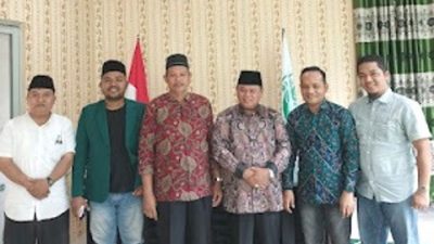Silaturahmi ke MUI Riau, Pengurus PW Al-Washliyah Riau Minta Dukungan Agenda Muswil ke-5
