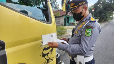 Dishub Riau Tilang 82 Kendaraan