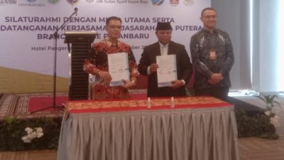 Ada Nilai Taawun, MUI Riau Apresiasi PT. Jasaraharja Putera MoU Bersama Mitra Utama Karena