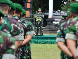 Menjelang Alih Tugas, Kolonel Yudhi Berjumpa dengan Prajurit dan PNS
