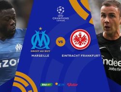 Hasil Liga Champions: Olympique Marseille Permalukan Eintracht Frankfurt 1 : 0