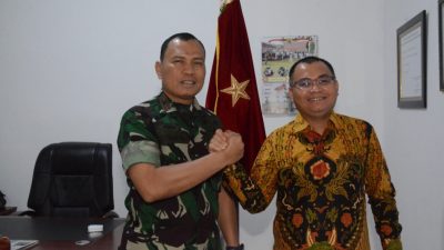 Dikunjungi Rektor Unilak, Danrem 03 Wirabima Harap KKN Mahasiswa Libatkan Prajurit TNI