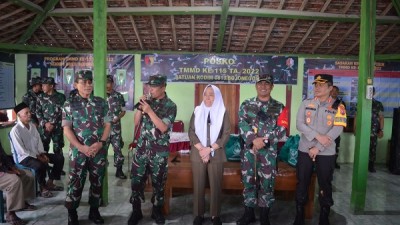 Kolonel Unang Sebut TMMD Bojonegoro Tingkatkan Kesejahteraan Masyarakat
