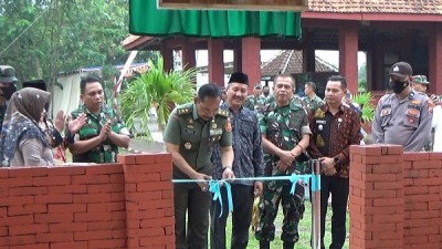 Danrem 082/CPYJ dan Aster Panglima TNI Resmikan Situs Cagar Budaya