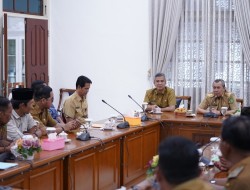 Kepala Desa di Meranti Temui Gubernur Riau