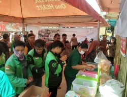 Setiap Jumat, Polsek Payung Sekaki Dirikan Warung Makan Gratis di Jalan Riau