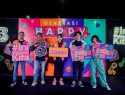 Tri Ajak Para Gen Z Ramaikan Festival Generasi Happy di Palembang