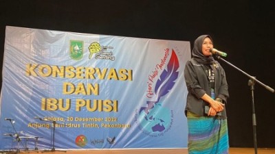 Rumah Sunting Rayakan Hari Puisi di Riau, Kunni: Takkan Terjadi Tanpa Kolaborasi