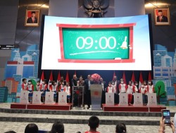 Siswa TK Jadi Tamu Pertama Pembukaan Kembali Main Hall BEI