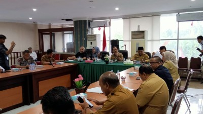 Pemkab Kampar dan KI Riau Matangkan Konsep Acara Persiapan HAKIN 2023