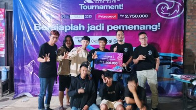 Tri Gelar Turnamen Mobile Legend di Lampung Barat