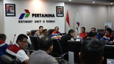 Direksi Pertamina Kunjungi PT KPI RU Dumai