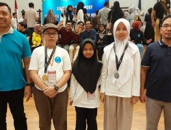 Siswa MTsN 1 Pekanbaru Meraih Medali Emas dan Perak di Ajang KOSSMI 2023