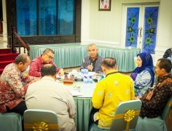 Jelang Puncak HAKIN, Pj Bupati Kampar Koordinasi dengan Plh Gubri