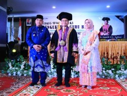 Rektor Unilak Resmi Menyandang Gelar Profesor