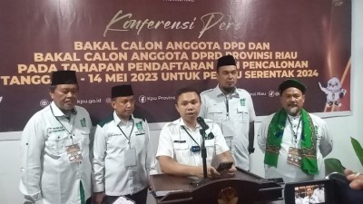 Daftarkan Bacaleg, PKB Riau Optimis 10 Kursi di DPRD Provinsi Tercapai