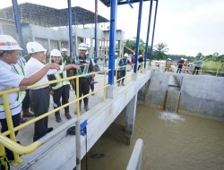 SPAM Pertama di Indonesia untuk Masyarakat Pekanbaru-Kampar Hampir Tuntas, Bisa Diminum
