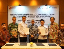 Pertamina Alihkan PI 10 Persen dari WK Rokan dan WK Kampar untuk Provinsi Riau