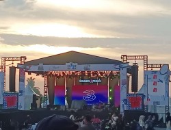 Jaringan Tumbuh Dua Kali Lipat, Tri Menyokong Huru Hara Fest di Jambi
