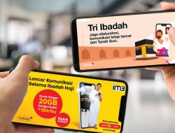 Indosat Hadirkan Paket Haji IM3, Ditawarkan Mulai dari Paket 10 hingga 45 Hari.