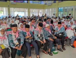 481 Jemaah dan Petugas Gelombang Kedua Tiba di EHA Riau