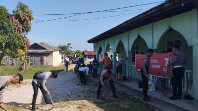 Polres Dumai Baksos Religi ke Masjid, Gereja dan Vihara