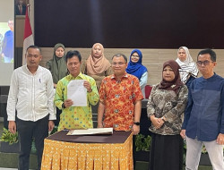 BRIN Bersama Fakultas Kehutanan dan Sains Unilak Sepakat Kembangkan Taman Kehati Hutan Rawa Sumatra