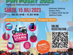 Panglima TNI Dukung Fun Walk PWI dan HUT IKWI