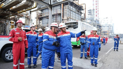 Kunjungi kilang Dumai, Direktur Keuangan PT KPI Apresiasi Program GHK dan MCD