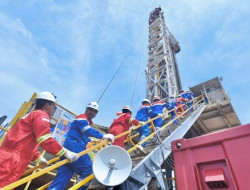 Pertamina Tajak Perdana Sumur Minyak Non Konvensional Blok Rokan
