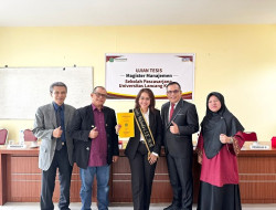 Srikandi Perhotelan Riau Ranti Wulandari Raih Gelar Magister Manajemen Pascasarjana Unilak