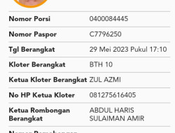 Duka BTH-10: Jemaah Khaidir Lahasim Jamil Meninggal di RS Makkah Medikal Center