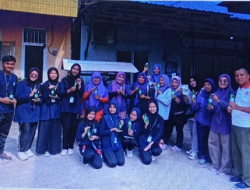 Mahasiswa Kukerta UNRI Berbagi Pengetahuan dan Manfaat Melalui Senam Sehat dan Pelatihan Pembuatan Sabun