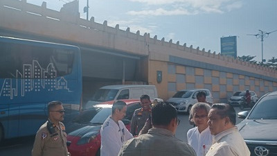 Flyover Sudirman Pekanbaru Alami Retak, Warga Minta Pemprov Riau Segera Perbaiki