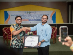 Tokoh Muda Pekanbaru Ridho Ikhsan Dukung Program LDKS Unilak