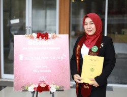 Ketua BPC Perhumas Pekanbaru Raih Gelar Magister Manajemen Unilak