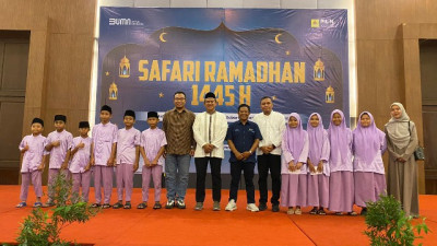 Santuni Anak Yatim, Bukber PLN Icon Plus Sumbagteng Dihadiri Komut dan Direksi