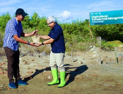 Indosat Ooredoo Hutchison Optimalkan Teknologi Untuk Konservasi Mangrove di Aceh