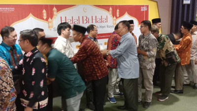 Unilak Gelar Halal Bi Halal, Momentum Perkuat Silaturahmi dan Peningkatan Kinerja