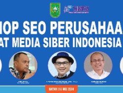 Hari Ini, SMSI Riau Taja Workshop Meningkatkan SEO Perusahaan Media di Batam
