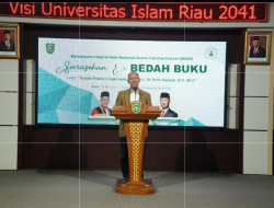 Buku Karya Hakim Agung RI Dibedah di Kampus UIR