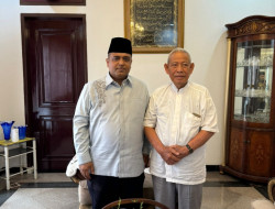 HM. Nasir Sowan ke Mantan Gubri, Minta Nasihat dan Tunjuk Ajar