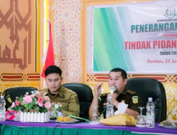 Intelijen Kejari Bengkalis Beri Penerangan Hukum Soal Penggunaan Dana Desa