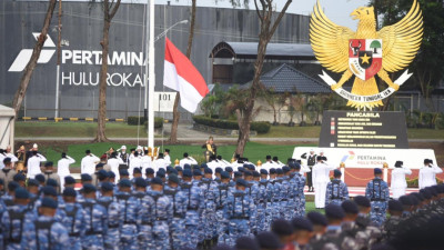 WK Rokan Jadi Lokasi Upacara Harlah Pancasila, Ruby: Suatu Kehormatan dan Kebanggaan Bagi Kami