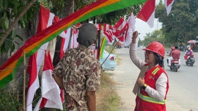 PLN Imbau Warga Berhati-hati Memasang Atribut Kemerdekaan