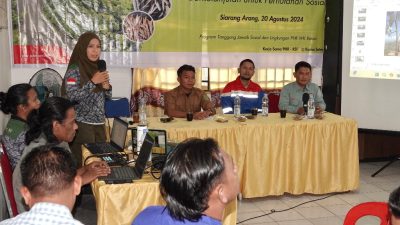 PHR-RSF Dorong Penerapan Agroforestri Berbasis Tata Kelola Perikanan Berkelanjutan Bersama KTH Siarang Arang