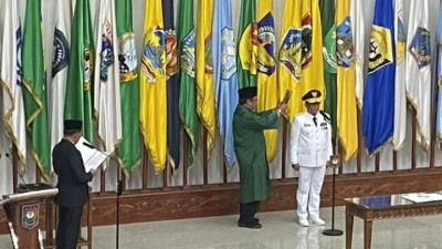 Mendagri Tito Karnavian Lantik Pj Gubri Rahman Hadi